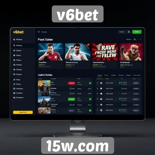 Atualizações na interface do v6bet